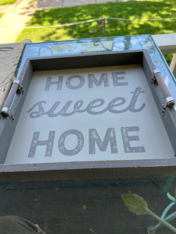 Wooden Tray-Home Sweet Home