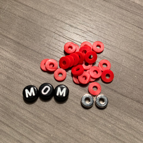 Custom Personalized Heishi Bead Bracelet