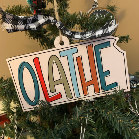 Olathe Kansas Ornament