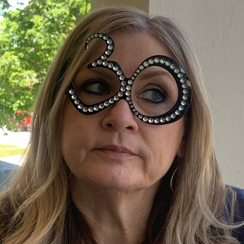 Birthday Bling Glasses