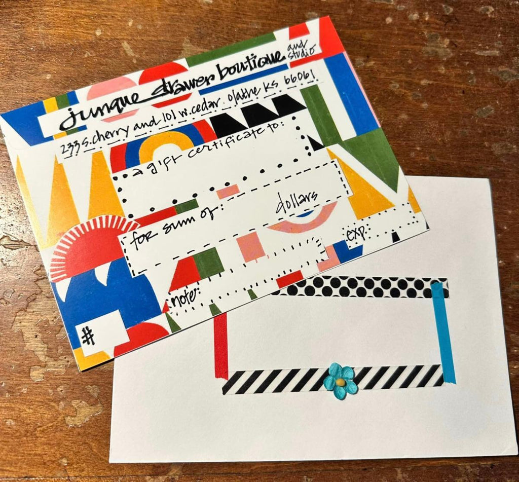 Junque Drawer Gift Card