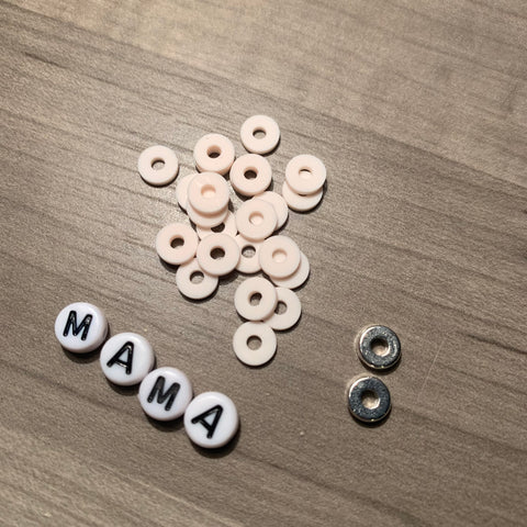 Custom Personalized Heishi Bead Bracelet