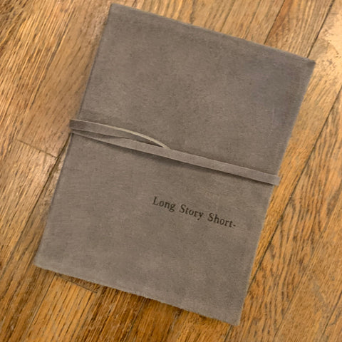Long Story Short Leather Journal