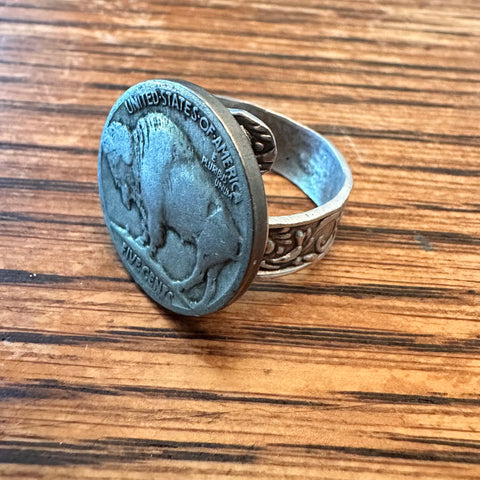 Nickel 2025 coin ring