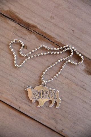 Buffalo ROAM necklace