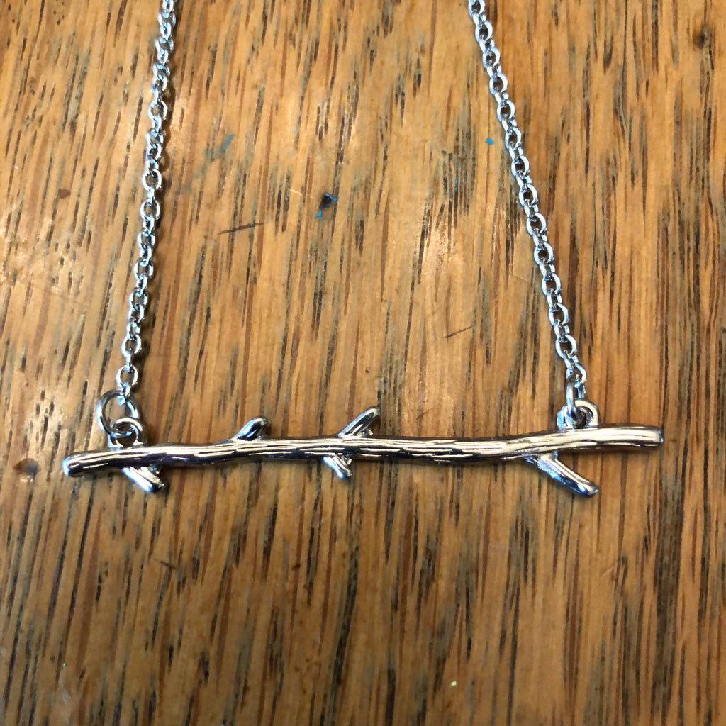 Silver Branch Necklace