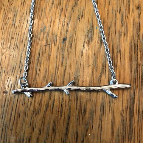 Silver Branch Necklace