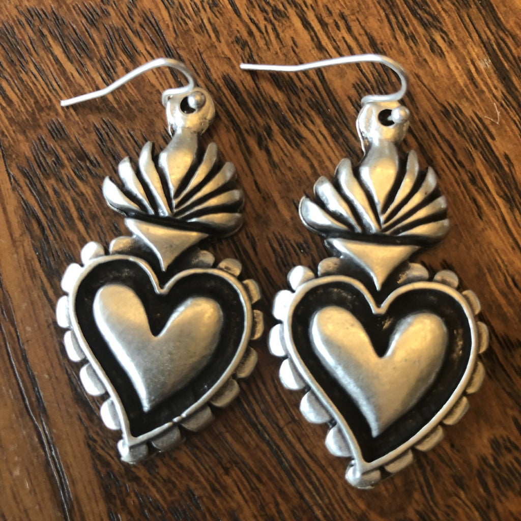 Milagro Heart Earrings