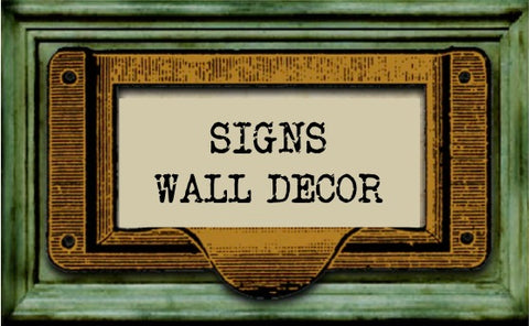 Signs & Wall Decor