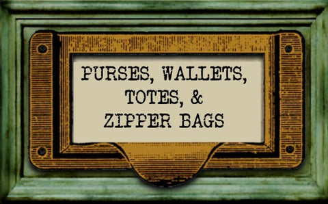 Purses, Wallets,Totes & Zipper Bags