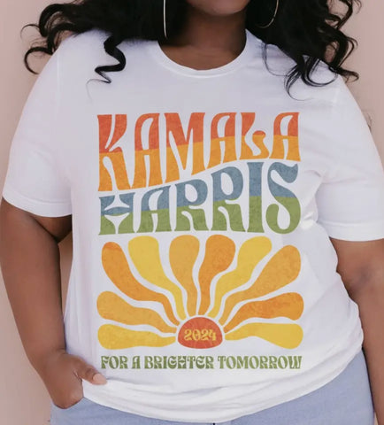 Kamala Harris For A Brighter Tomorrow T-shirt