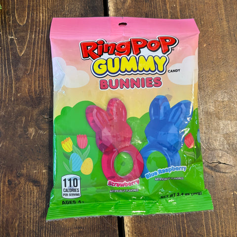 Ring Pop Bunny Shaped Gummy