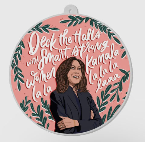 Kamala Harris Ornament