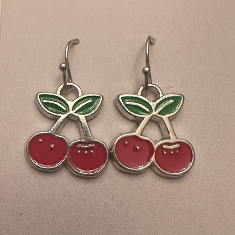 Cherries Earrings