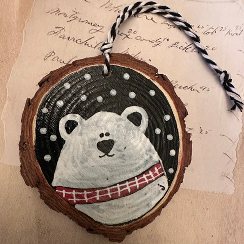 Wood Slice Ornament