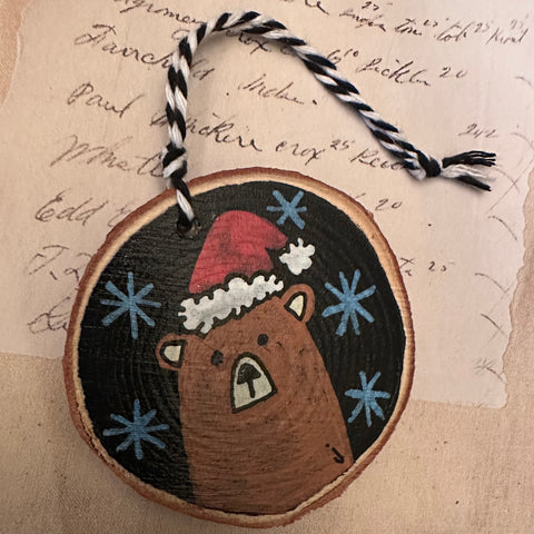 Wood Slice Ornament