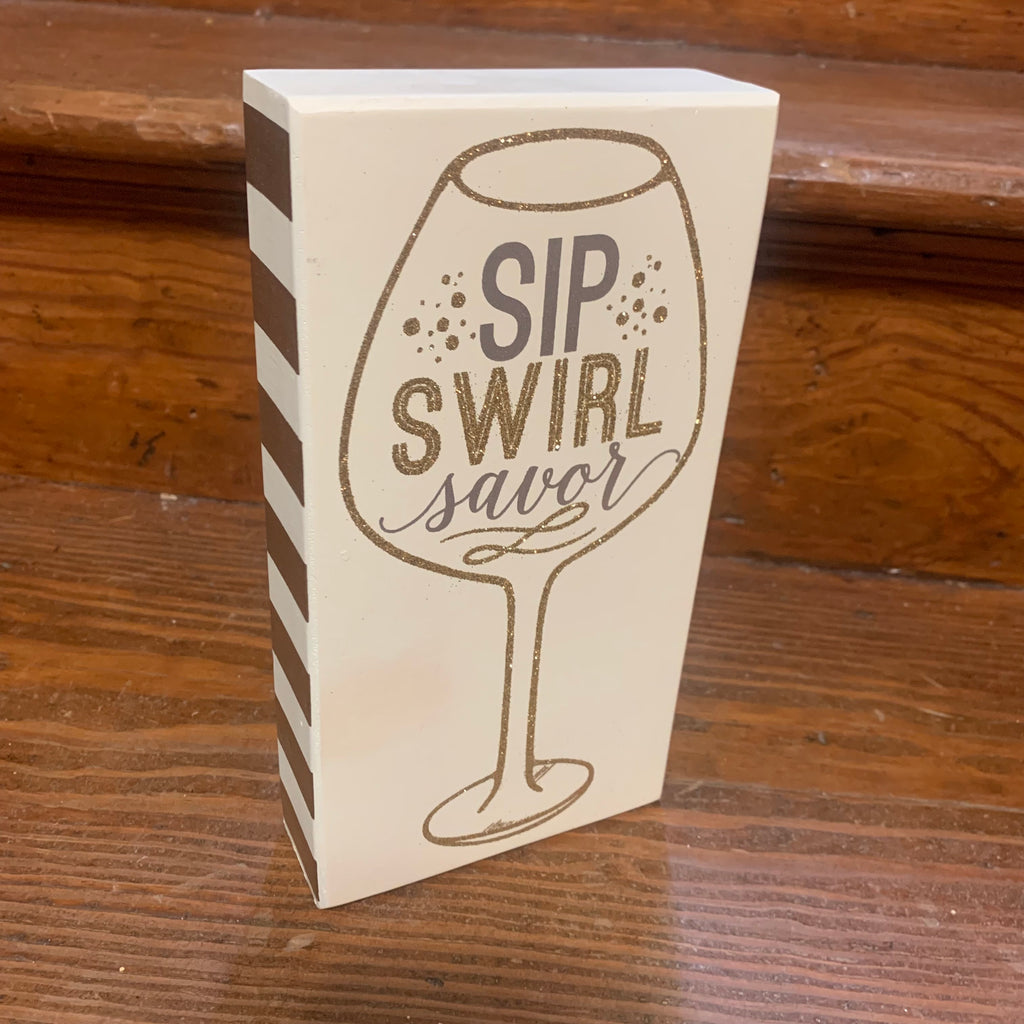 Sip Box Sign