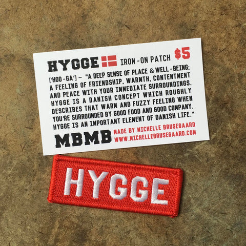 HYGGE Iron On Patch