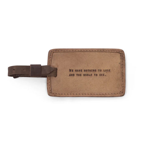 Leather Luggage Tags