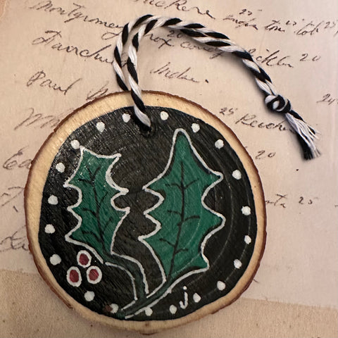 Wood Slice Ornament