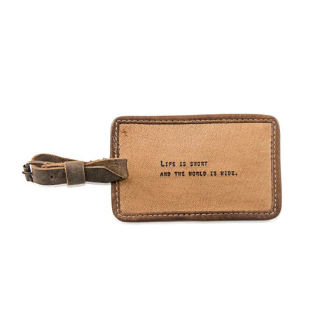 Leather Luggage Tags