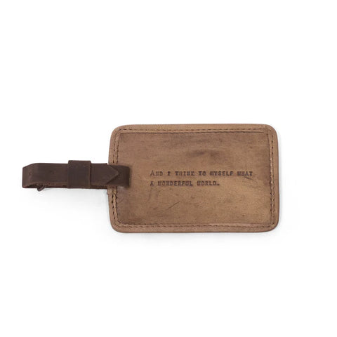 Leather Luggage Tags