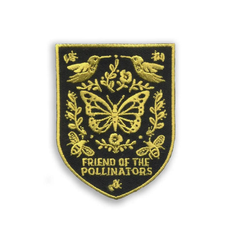 Friend of Pollinators Embroidered Patch