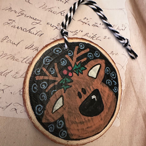 Wood Slice Ornament