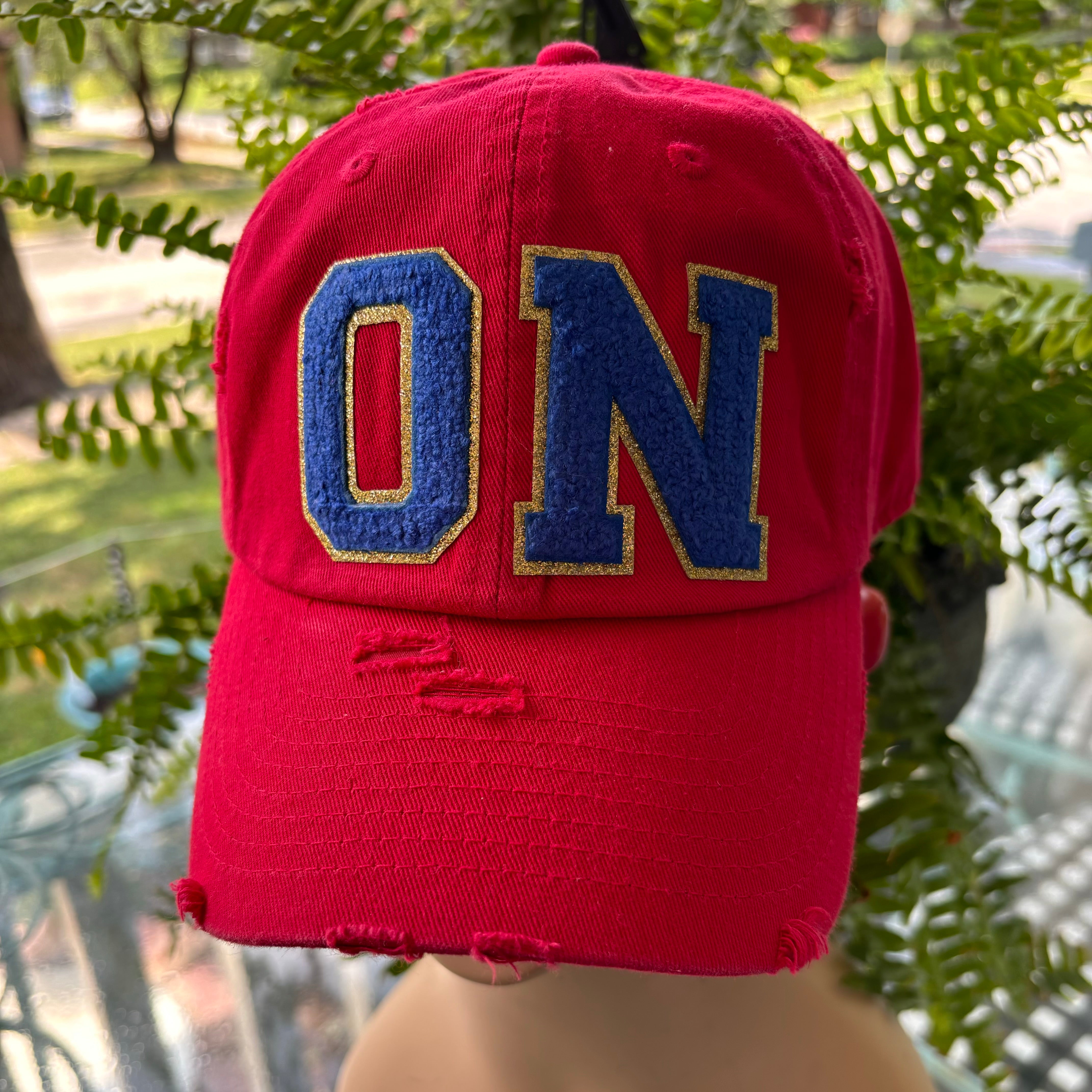 Local High School Hats with Initials – Junque Drawer Studio