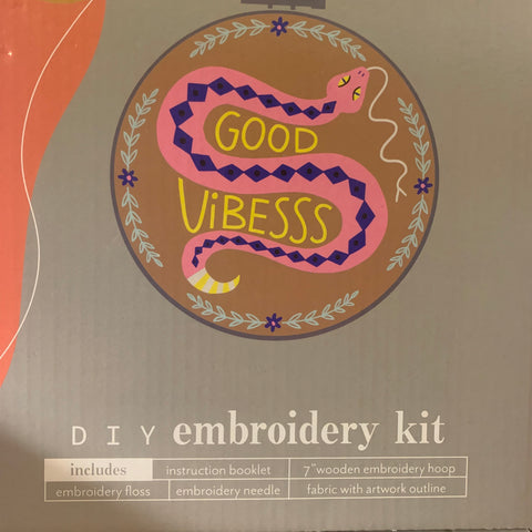 DIY Embroidery Kit