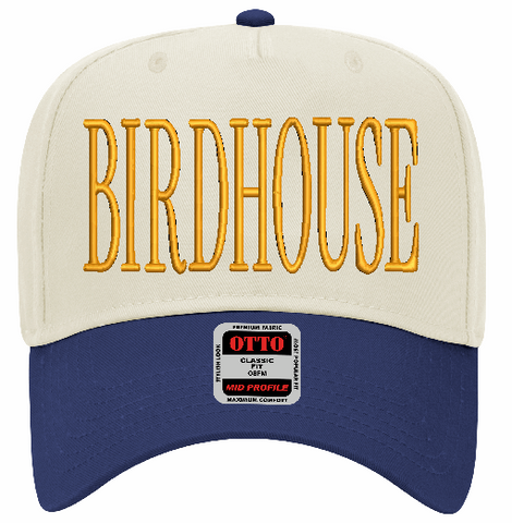 Olathe South Birdhouse Hat 💙💛