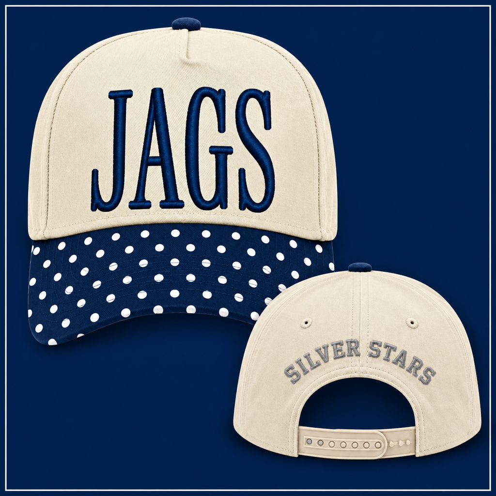 Jags Polka Dot+Silver Stars Classic Hat