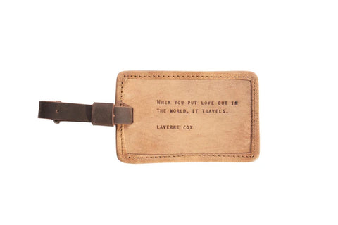 Leather Luggage Tags