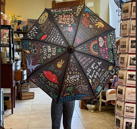 Retractable Sugarboo Umbrella with Sleeve