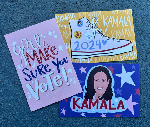 Kamala Post Card Set