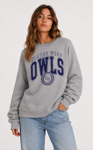 Olathe West 12th Man Mom's Night Spirit Wear (Tees and Crews 1 of 2)