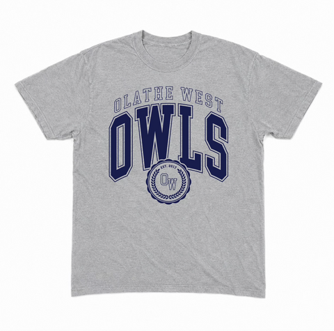 Olathe West 12th Man Mom's Night Spirit Wear (Tees and Crews 1 of 2)