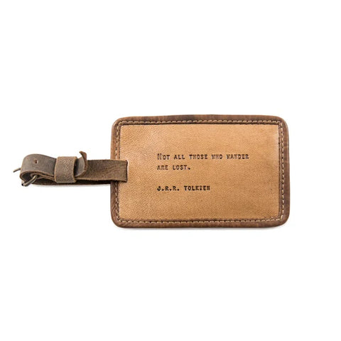 Leather Luggage Tags