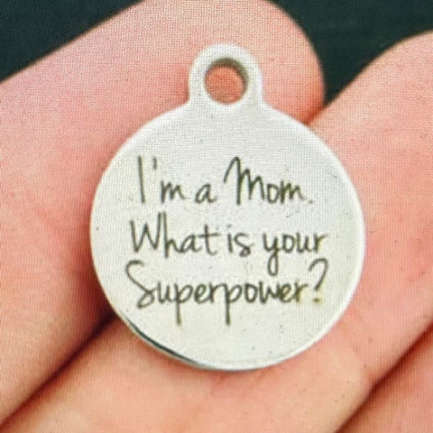 Mom's Necklace, Bracelet or Keyring