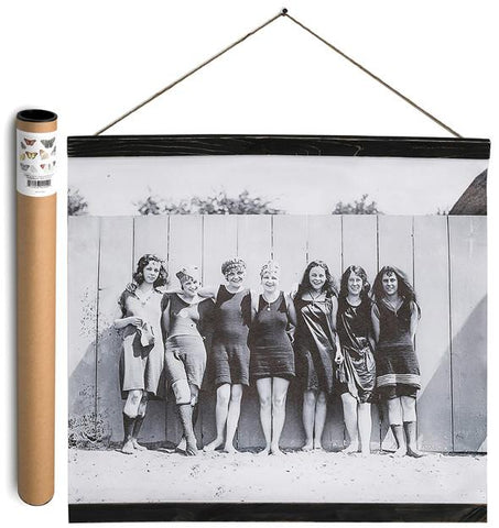 Wall Banner - Vintage Women Standing