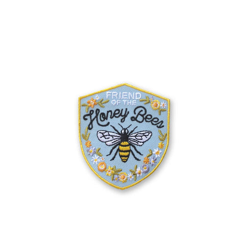 Honey Bees Embroidered Patch