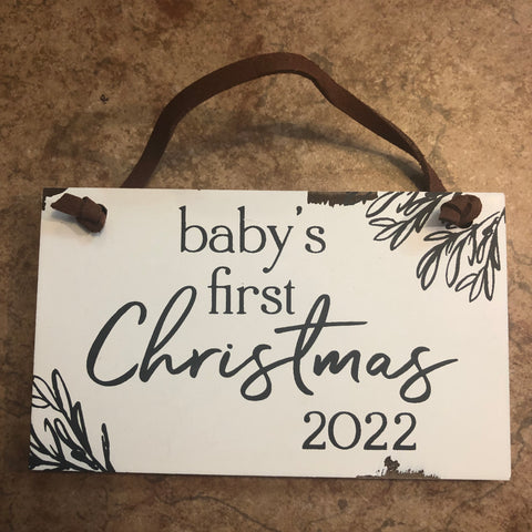 First Christmas ornament