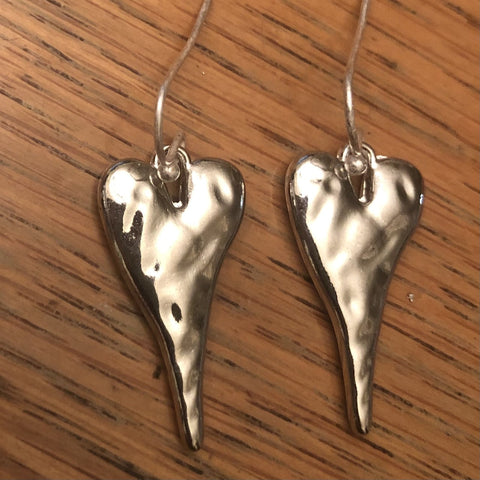 Heart earrings