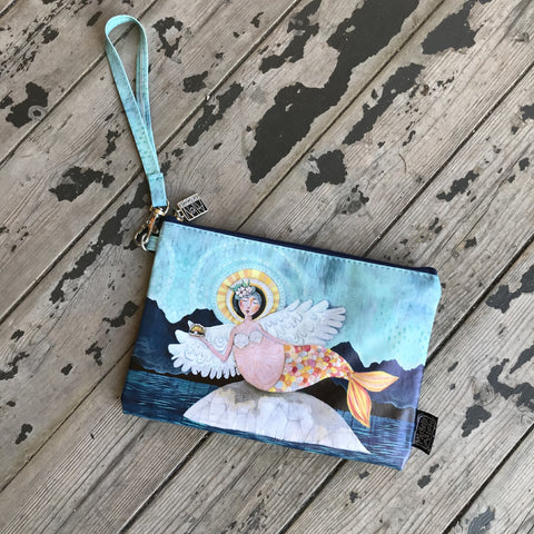 Mermaid Wristlet Bag