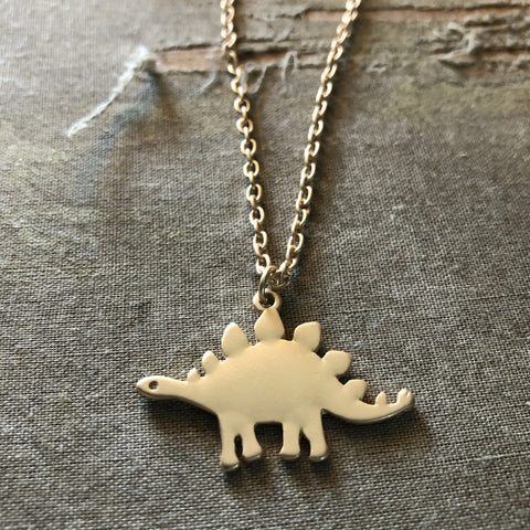Stegosaurus Necklace
